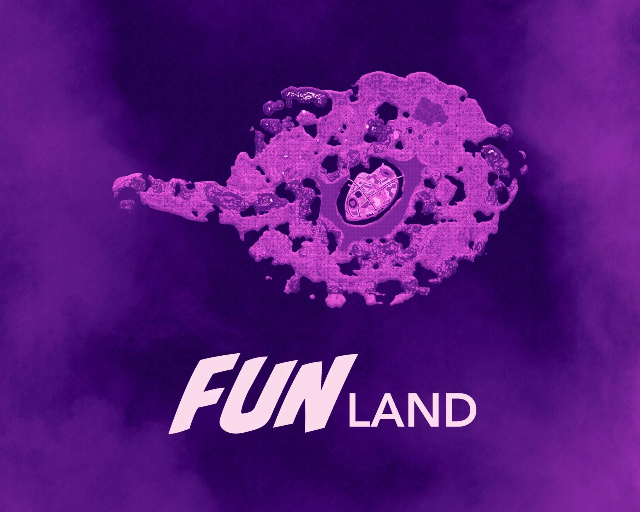 Lasst uns Spaß haben auf dem Kontinent FunLand